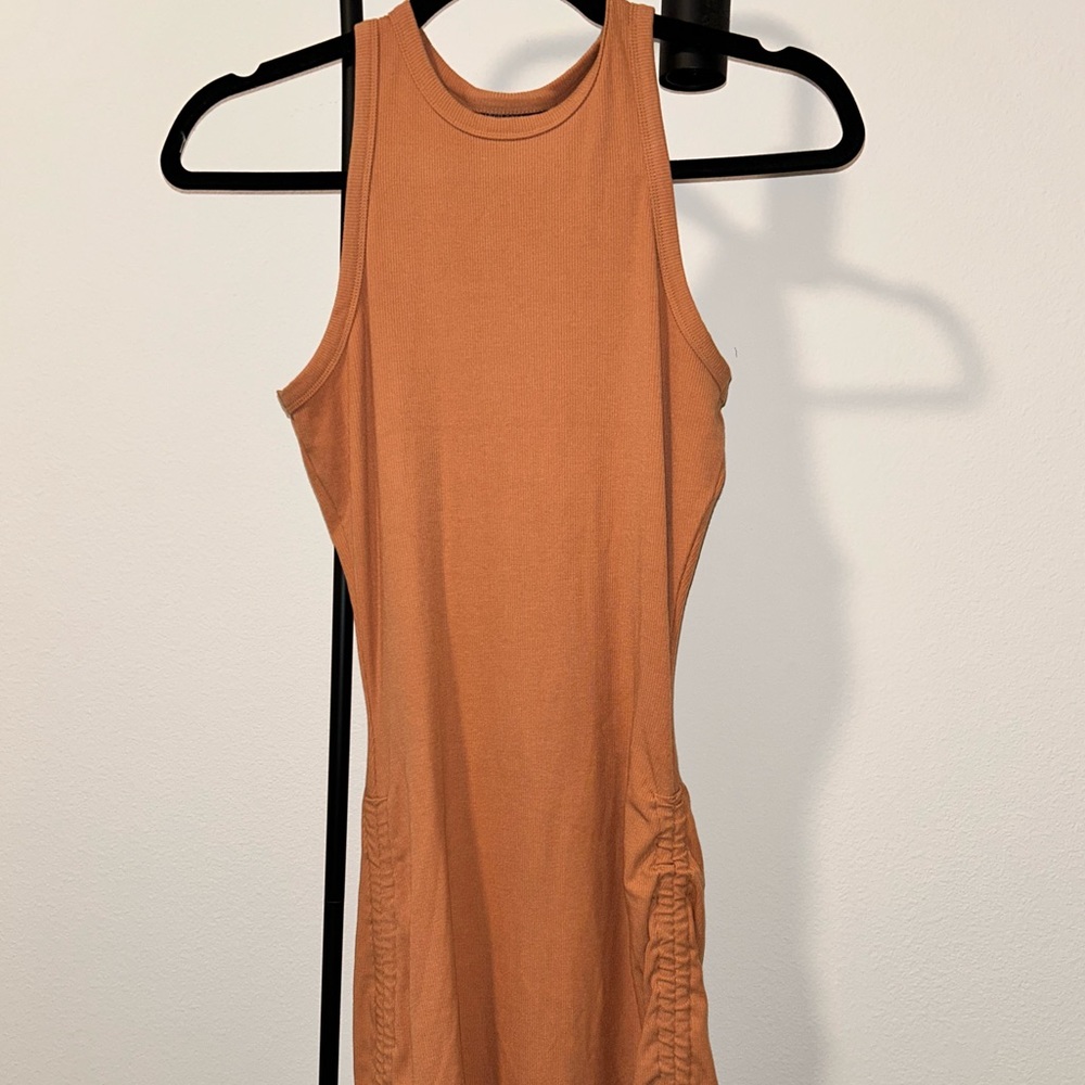 Alphalete Sleeveless Tan Dress